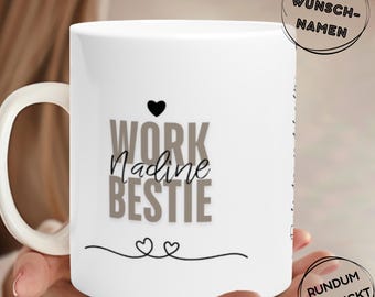 Colleague personalized mug colleague gift retirement colleague farewell colleague birthday gift workbestie colleague mug farewell