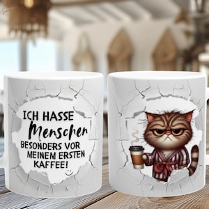 Idea de regalo taza Odio a la gente regalos taza divertida regalo dicho divertido taza de regalo para hombres regalo regalos para hombre