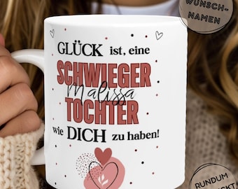 Cadeau d'anniversaire pour belle-fille, cadeau personnalisé pour belle-fille, idée cadeau de mariage avec nom, belle-fille