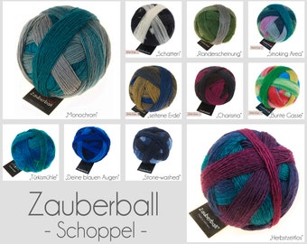 Zauberball viele Farben Schoppel