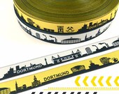 Dortmund Skyline ribbon black yellow or black white
