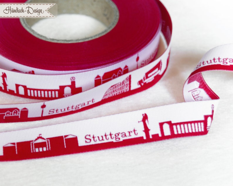 ribbon set, Händisch, 1m, Stuttgart skyline image 7