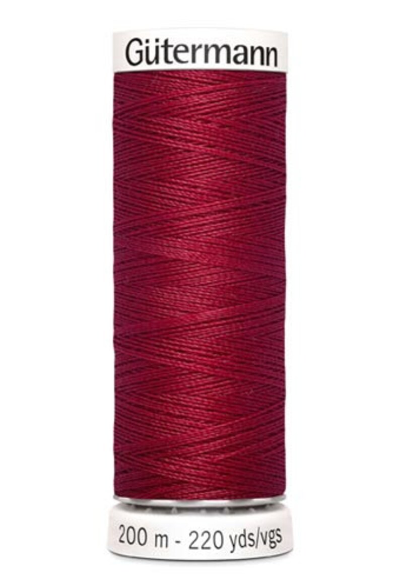 Sewing thread red tones 200 m 2.15EUR/100 m Gütermann 384 rot