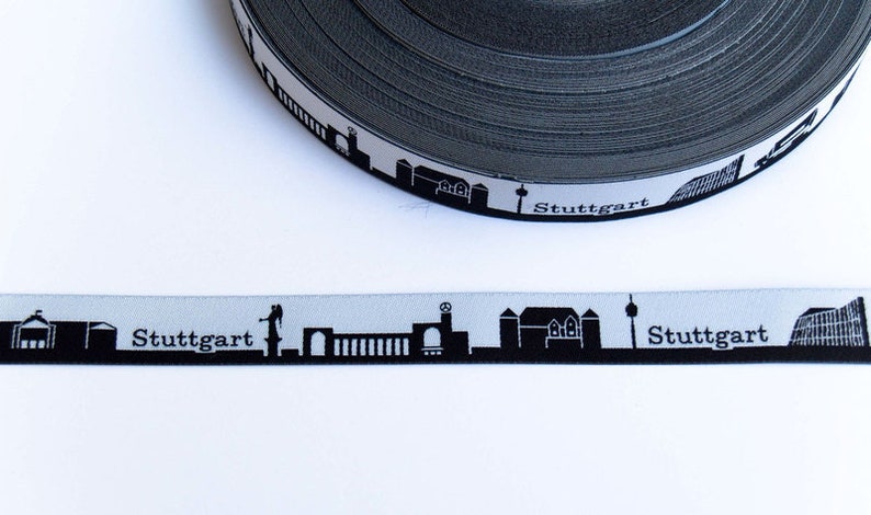 ribbon set, Händisch, 1m, Stuttgart skyline image 3