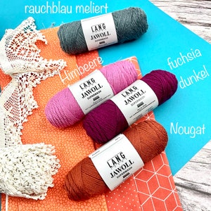 Sock yarn JAWOLL various colors LANG YARNS