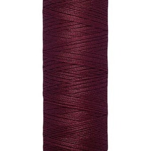 Sewing thread red tones 200 m 2.15EUR/100 m Gütermann 369 bordeaux