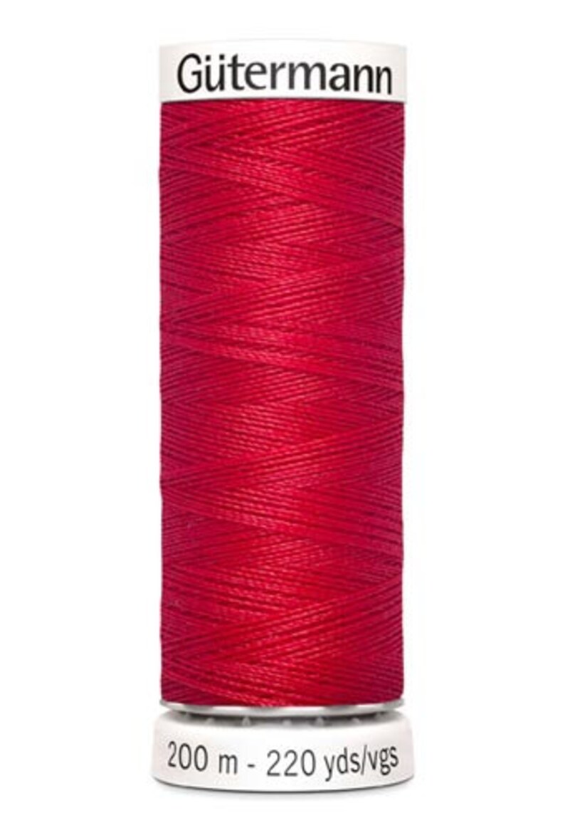 Sewing thread red tones 200 m 2.15EUR/100 m Gütermann 156 signalrot