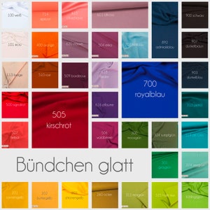 Bündchen glatt viele Farben 0,50m/0.54yd 9,50EUR/m image 1