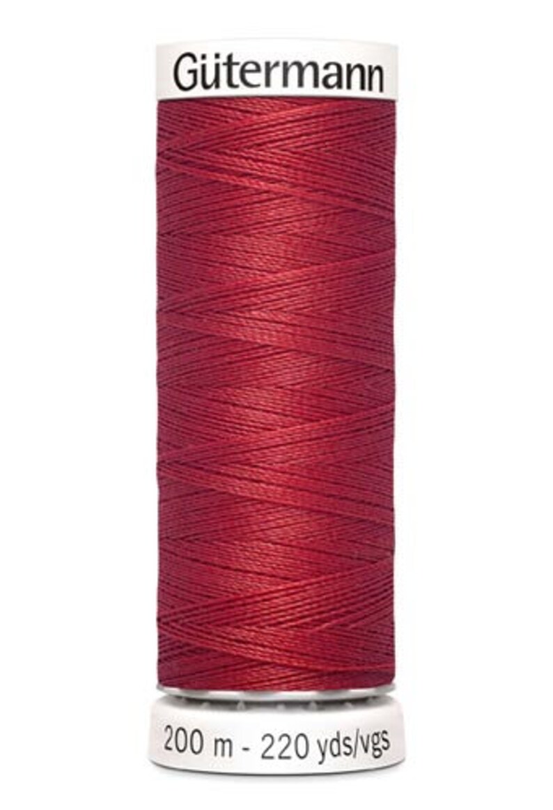 Sewing thread red tones 200 m 2.15EUR/100 m Gütermann 026 kirschrot