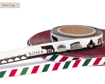 2 m Italy ribbon: 1 m skyline, 1 m national colors (1.40EUR/meter)