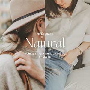 10 Natural Lightroom Mobile & Desktop Presets, Fashion Preset, Instagram Filters, Aesthetic Preset, Minimal Preset, Lifestyle Blogger Filter