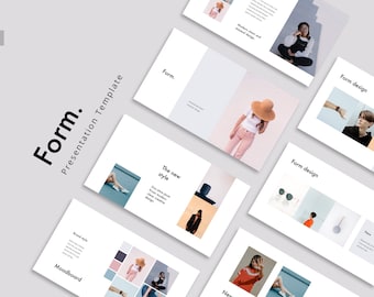 FORM - Stylish & Minimal Keynote Presentation Template