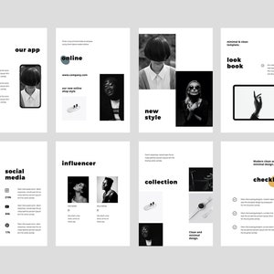 MOSY - Stylish Vertical A4 Powerpoint Template Presentation, Creative ...