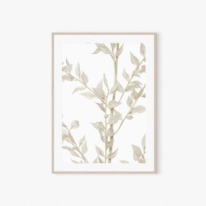 Botanical Print, Home Wall Decor, Digital Print, Printable Wall Art, Wild Flower, Wall art prints, Nature, Modern Boho Art Floral Print