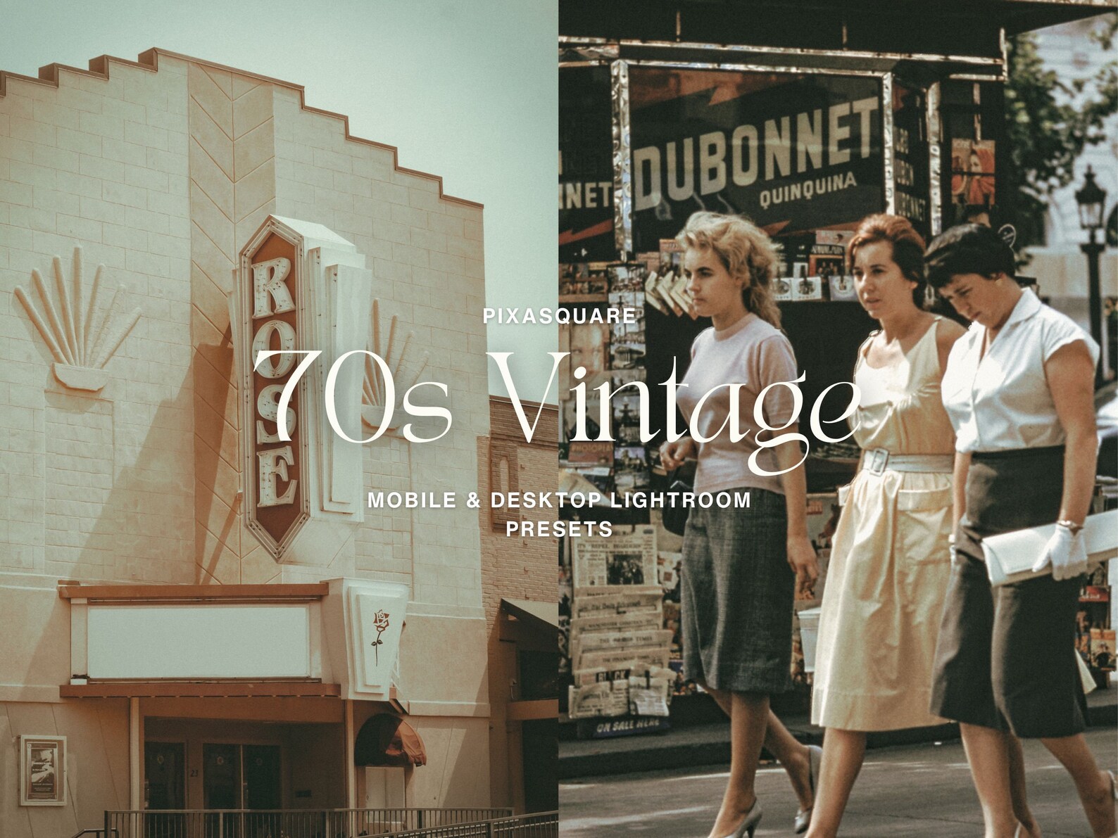 10 Retro 70s Lightroom Mobile & Desktop Presets, Vintage Presets, Retro ...