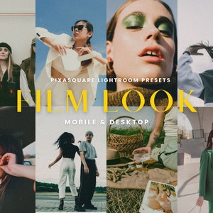 10 Lightroom Presets, Film Look Preset, Mobile Lightroom Preset, Retro Analog Preset, Film Instagram Filter, Vintage Grain Presets