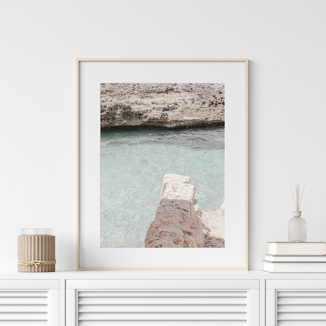 Print A4 Cliff Ocean Sounds - La Source main image 0