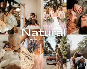 10 Lightroom Presets, Natural Presets, Mobile & Desktop Presets, Clean Influencer, Bright Instagram, No Filter Preset, Blogger Mobile Preset