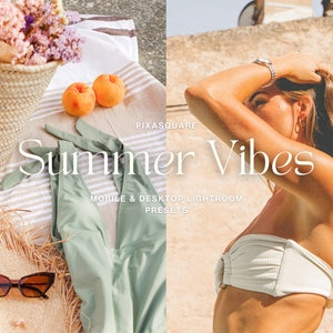 Summer Vibes Lightroom Preset, Mobile Presets, Instagram Filter, Bright Travel Summer Blogger Presets, Beach Preset, Lifestyle Presets