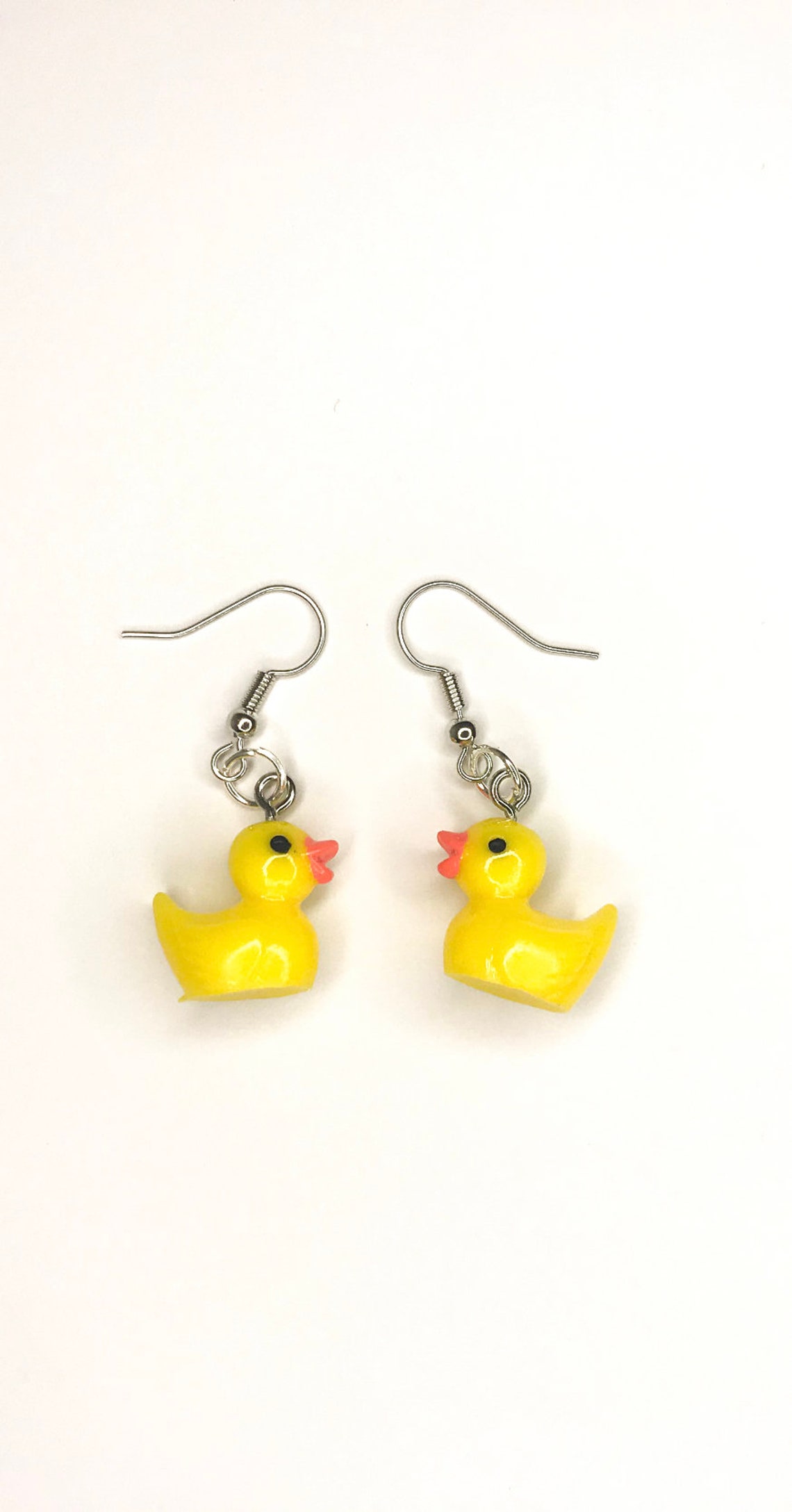 Rubber Duck Earrings Etsy