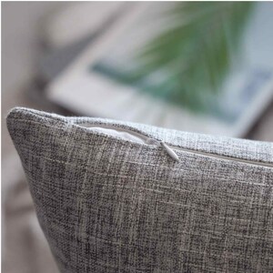 Lake House Throw Pillow (PILLOW COVER ONLY) 12x20 18x18 Faux Linen, Beach Vacation Home Decor Sofa Couch image 10