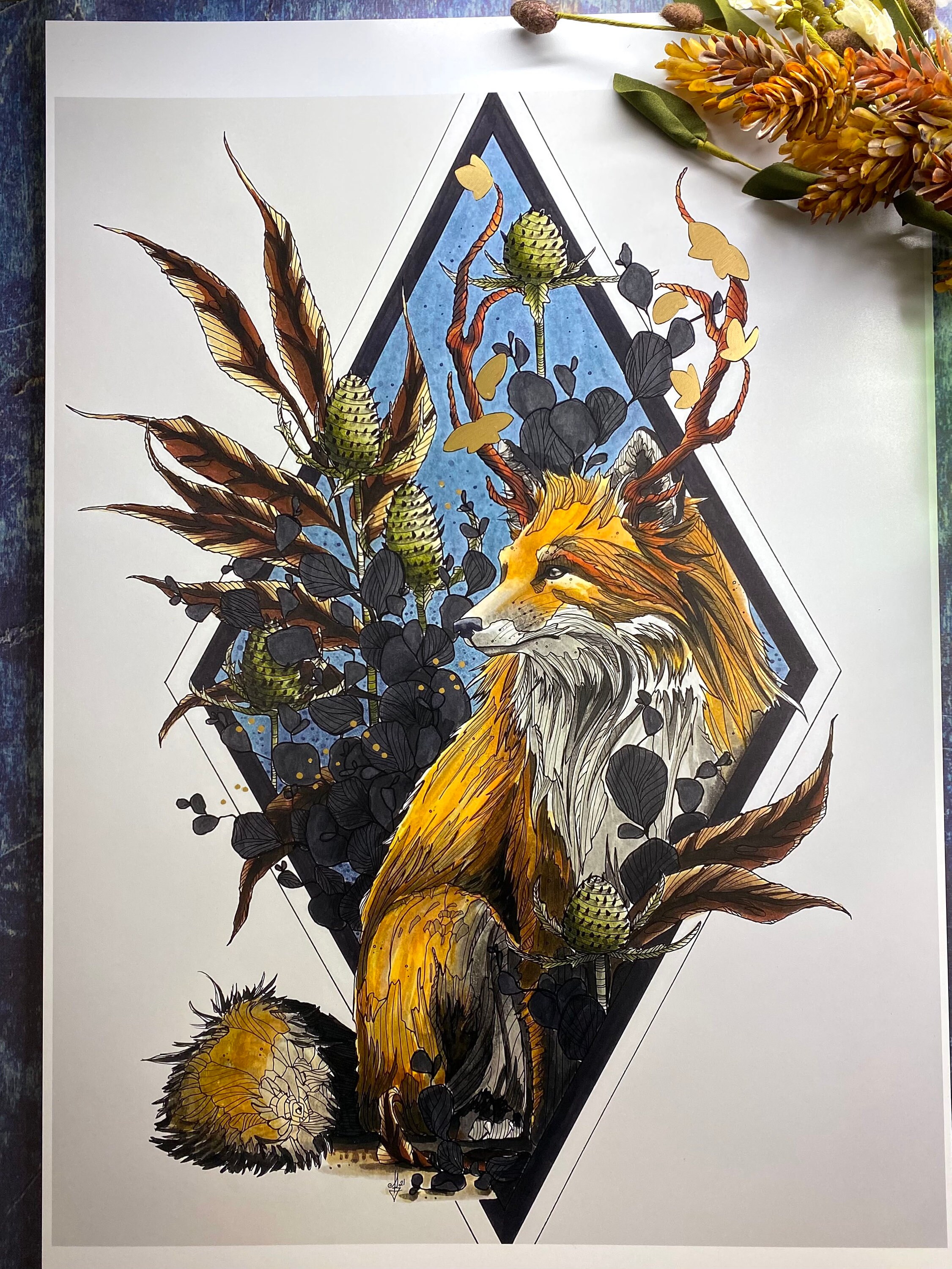 Little Fox Fruition large print