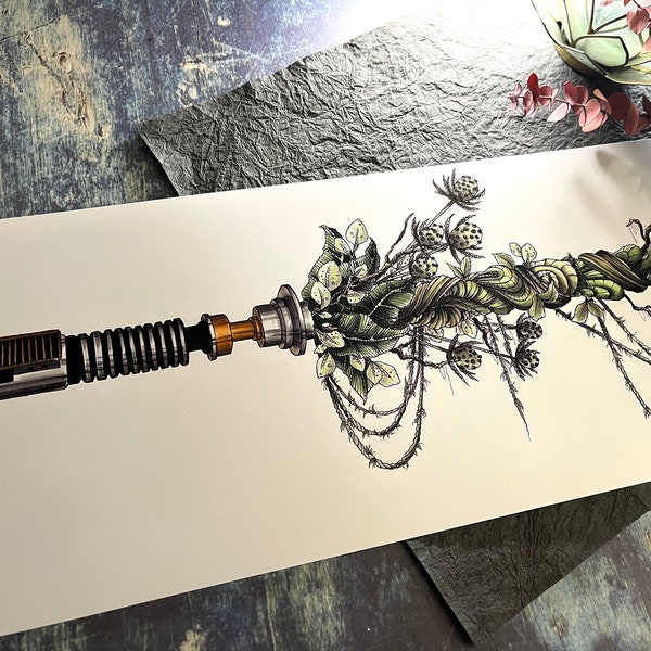 Saber- Organic large print