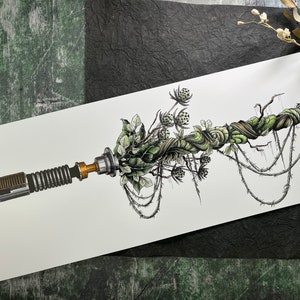 Saber- Organic large print