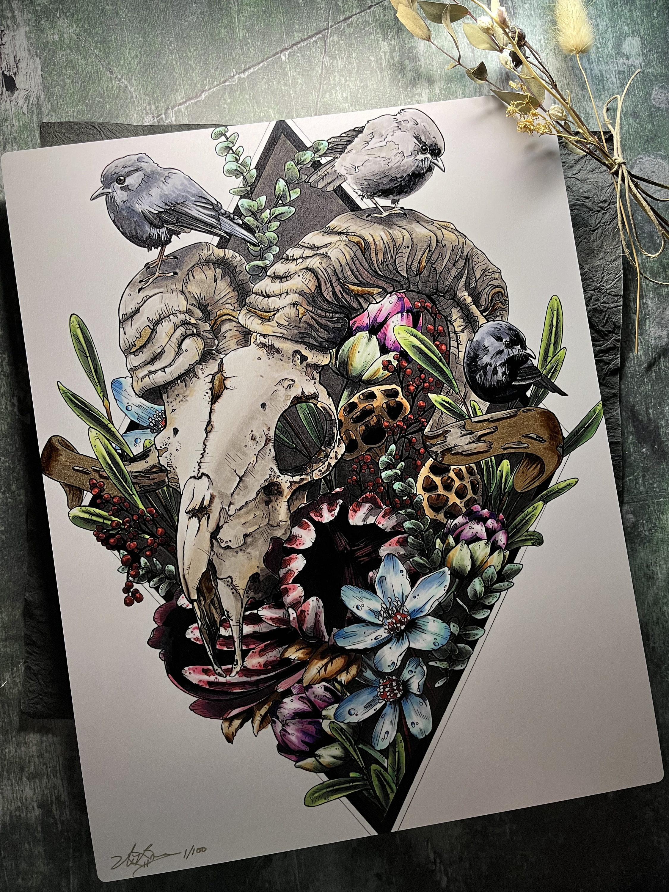Limited Clandestine Destiny metal print