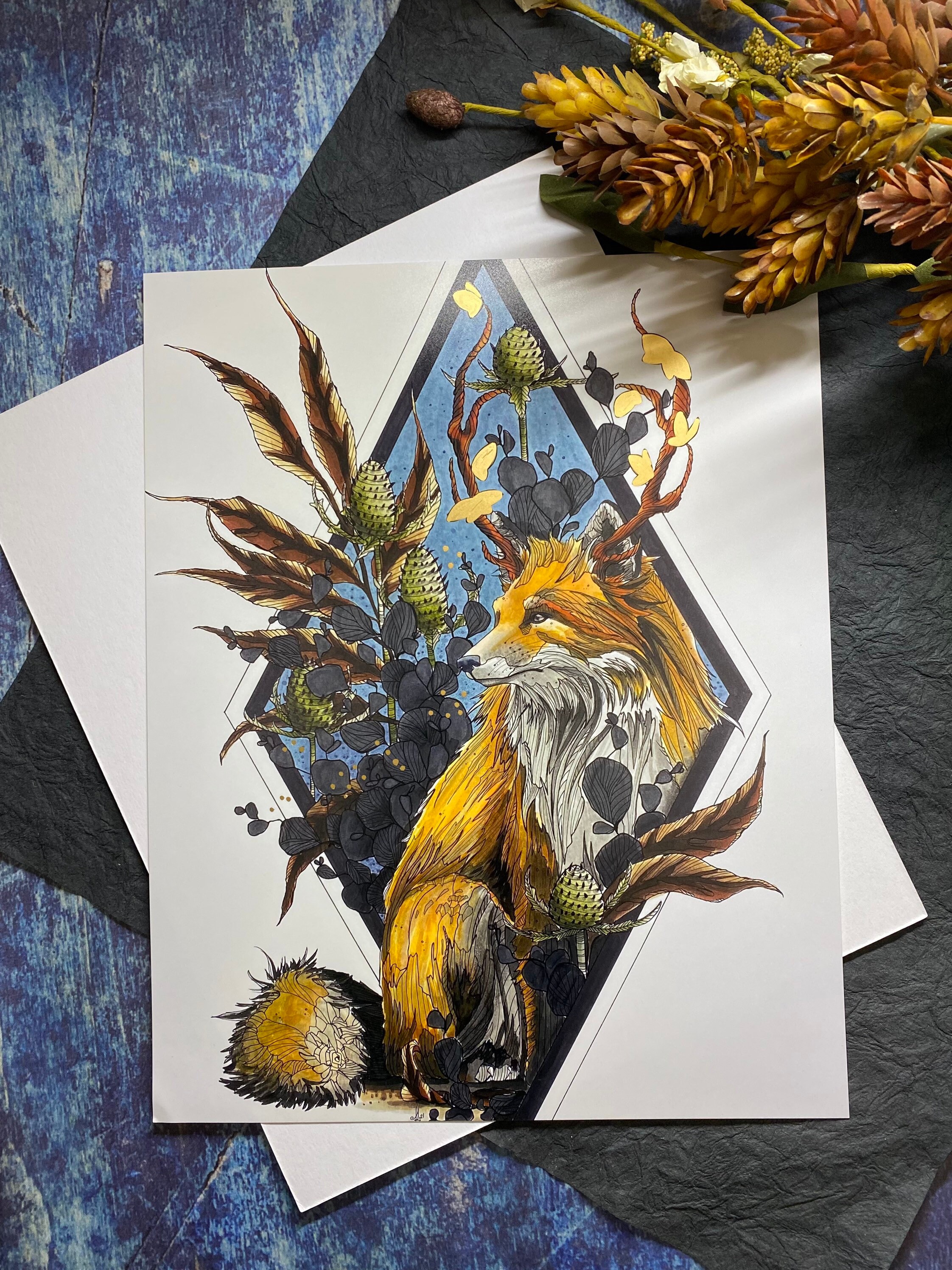 Little Fox Fruition small print