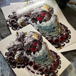 Lurking Leviathan small print