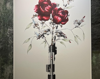 Saber- Mecha print