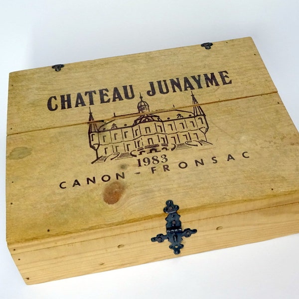 Weinkiste von 1983 Chateau Junayme Vintage