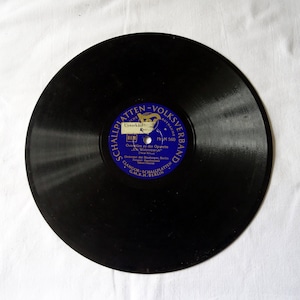 Shellac record Schallplatten-Volksverband Vintage 16