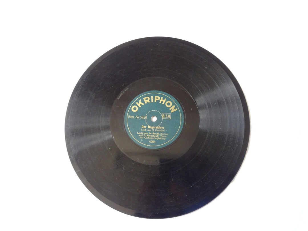 Shellac Record Okriphon Vintage 03 - Etsy