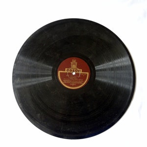 Shellac record Odeon Vintage 07