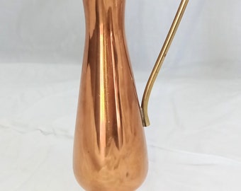 Vase 60s Copper Vintage
