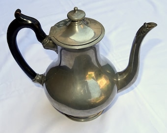 Tea pot - silver plated - about 1880