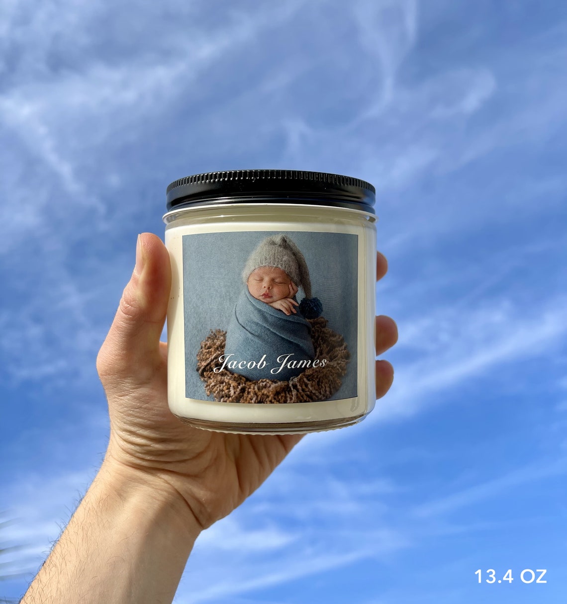 Newborn Candle Etsy