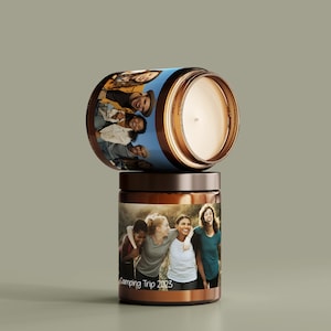 Custom Photo Candle | Personalized Custom Gift For Any Occasion