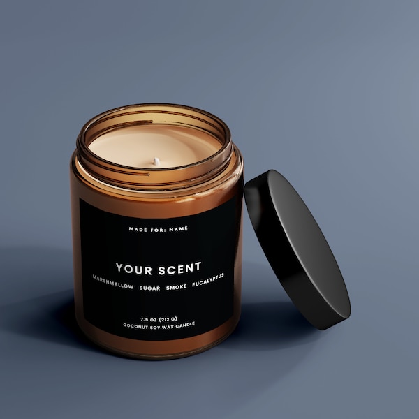 Custom Candle Etsy