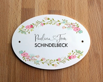 Türschild personalisiert