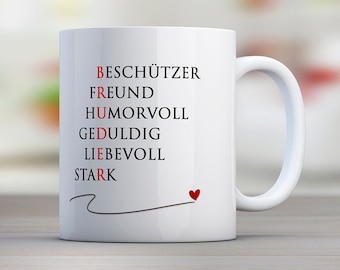 Tasse Bruder - Geschenk Geburtstag Ostern für den besten Bruder der Welt