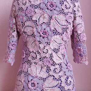 Sweater CLOAKED *Gr.36-46*COTTON* real handmade