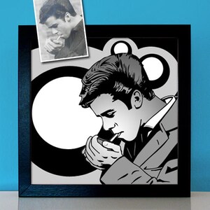 Gift for cool men personalized pop art portrait portrait picture from photo paint let fancy gift gift idea for husband image 5