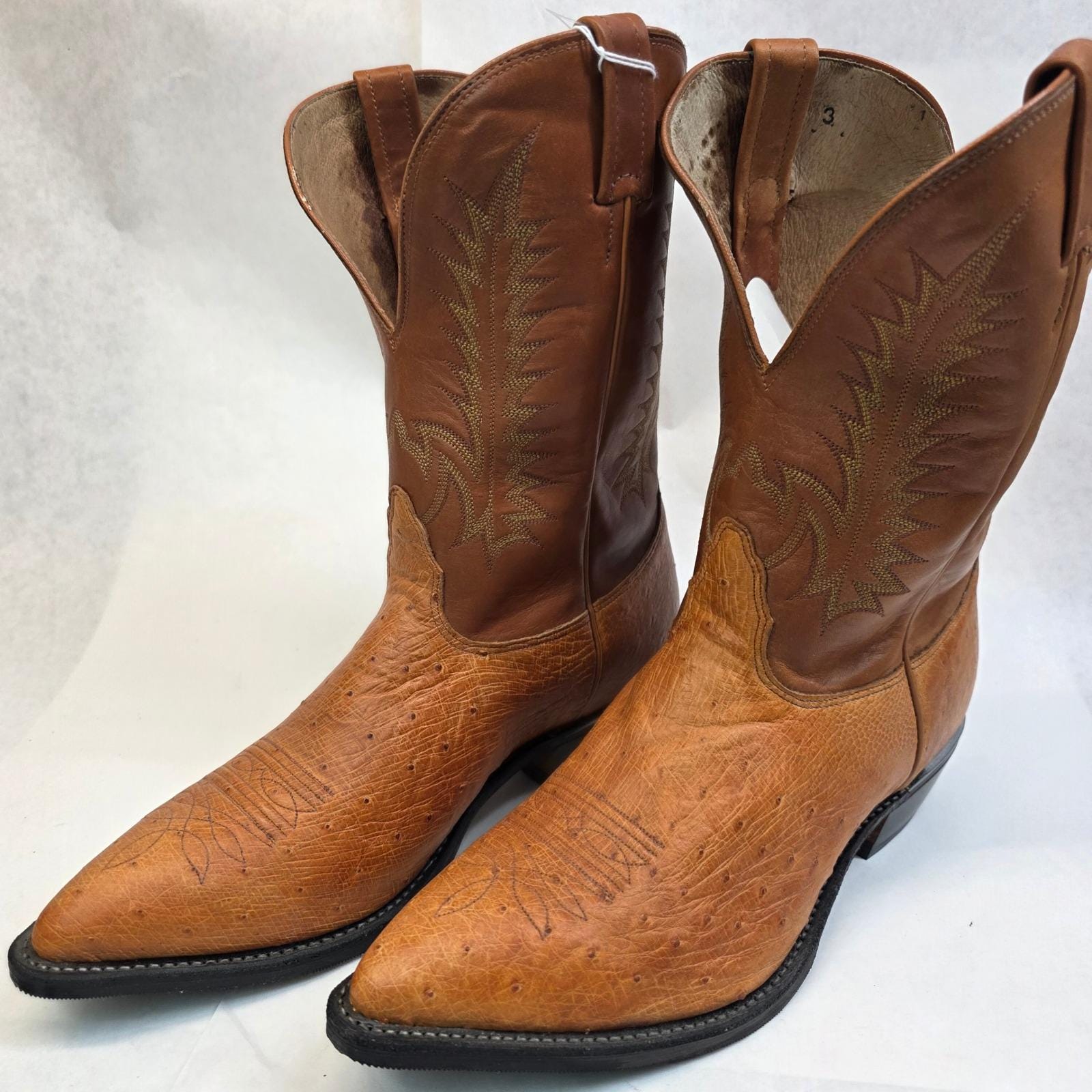 Vintage Ostrich Boots - Etsy display picture 1