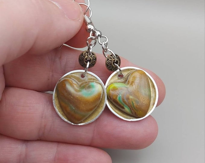 Modern earrings