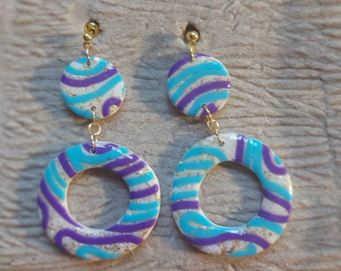 Modern earrings