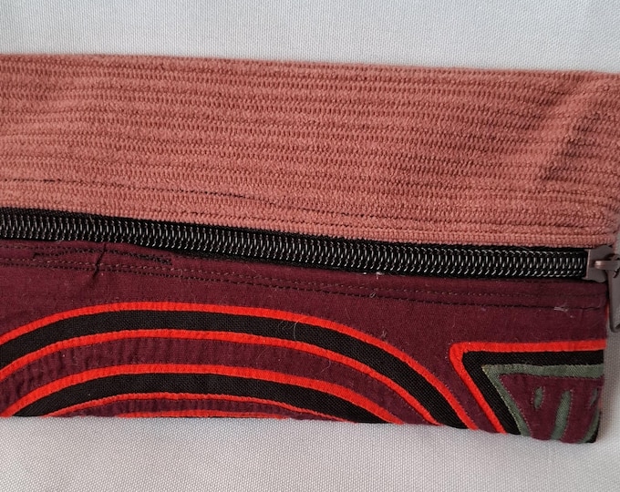 Wallet motief Kuna indigenous people in Panama