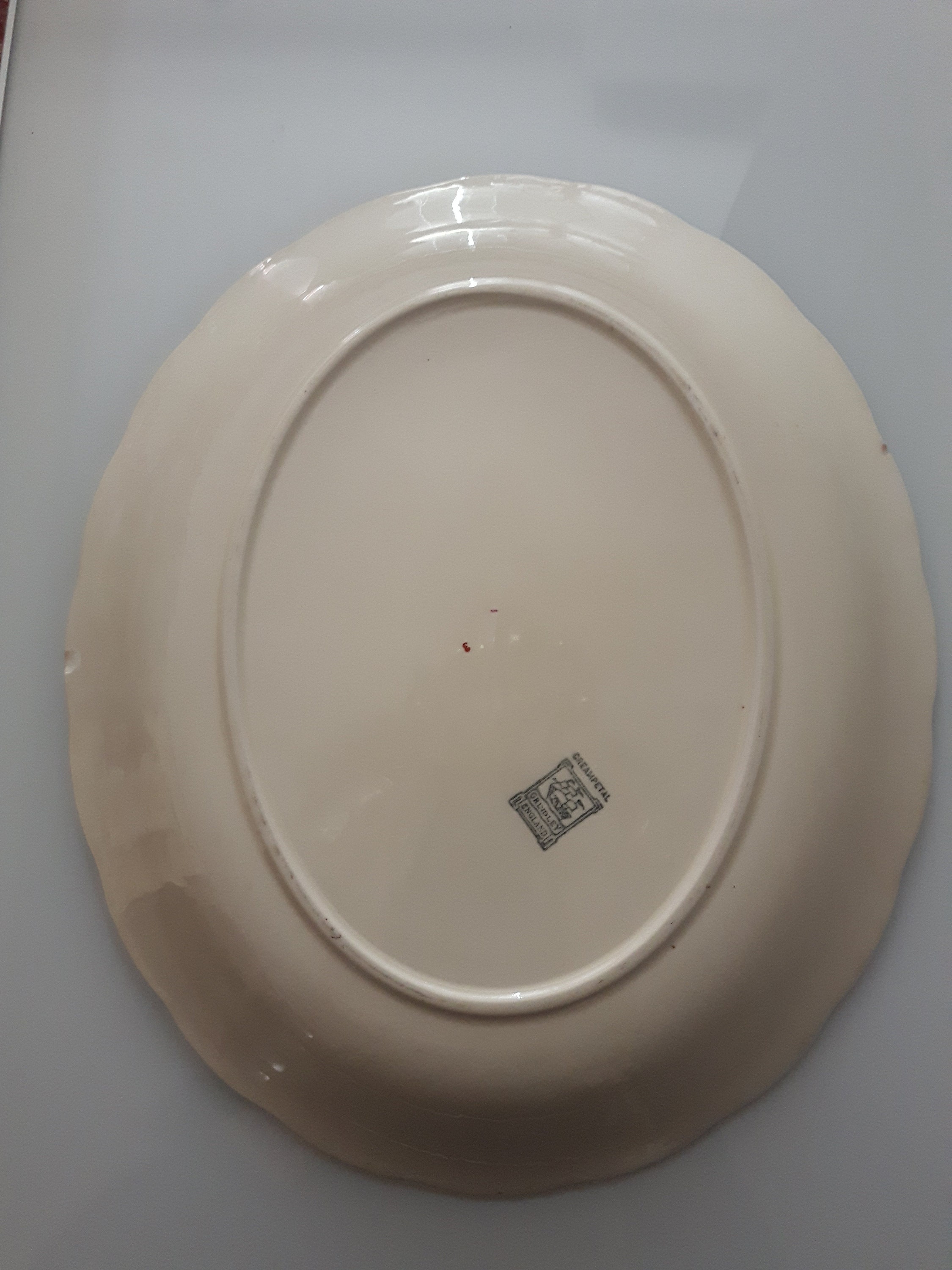 Vintage Grindley Cream Petal 16 Serving Platter From Etsy